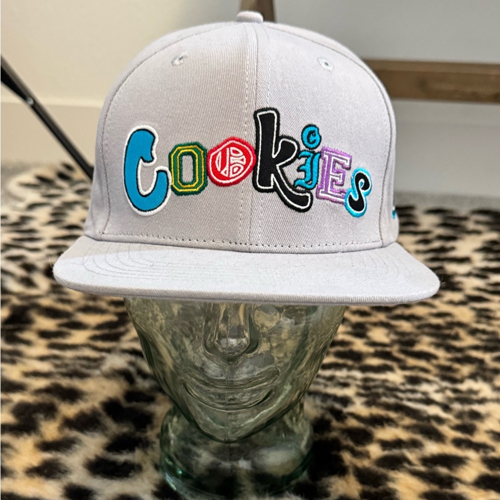 Cookies SF Grey Snapback Hat Men’s